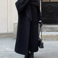 Wool Oversized Coat featuring Raglan Sleeves Everyday Winter Outerwear by Lilla