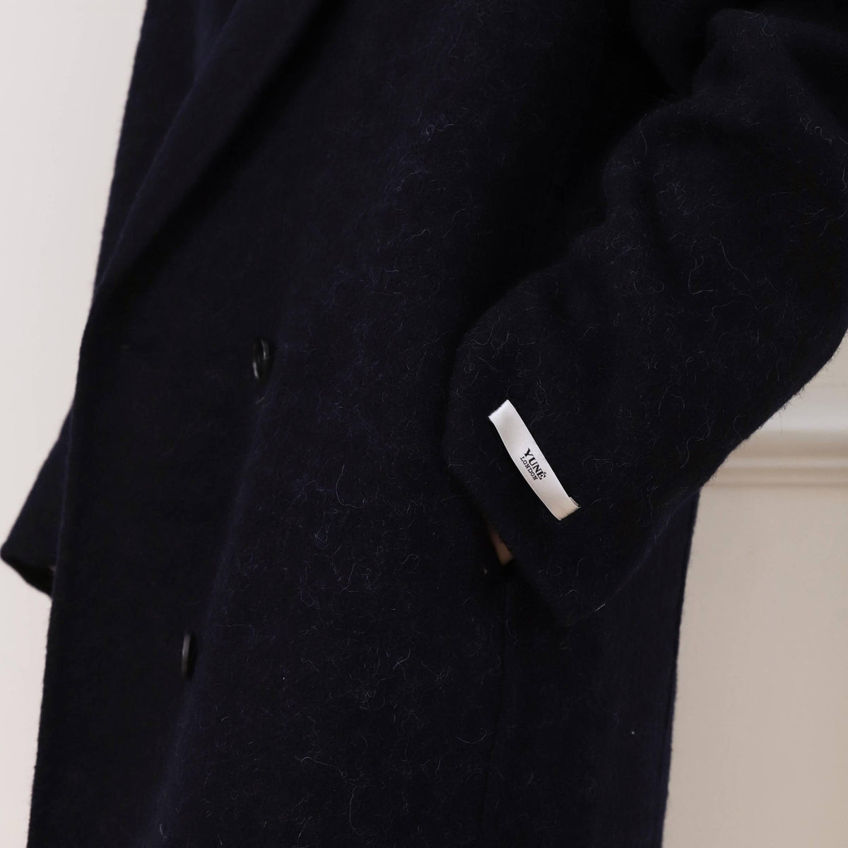 Alpaca Wool Oversized Long Coat featuring Unlined Construction Everyday Outerwear by Lilla