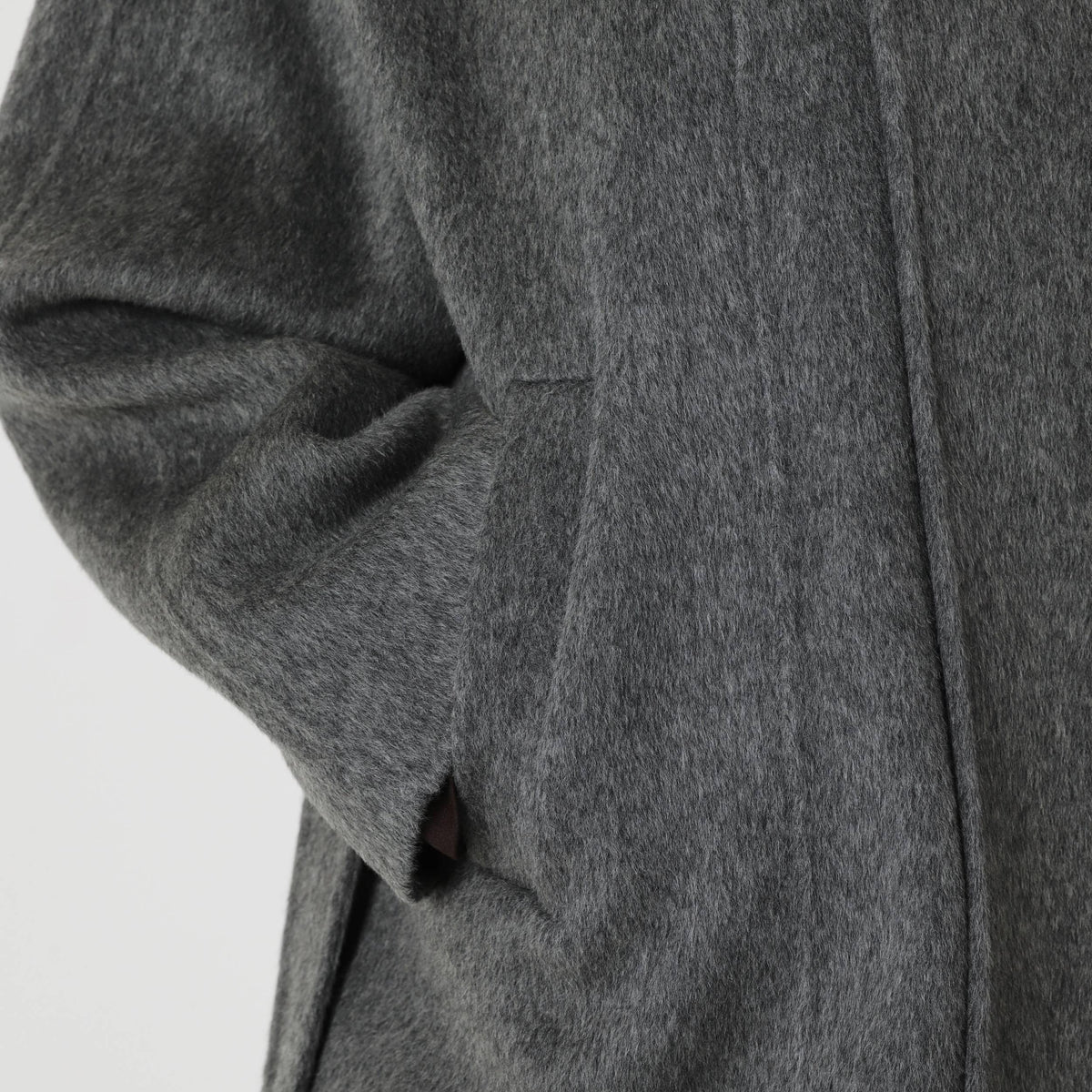 Wool Oversized Winter Coat featuring a Structured Collar Everyday Outerwear by Lilla