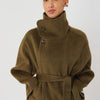 Wool Oversized Short Coat