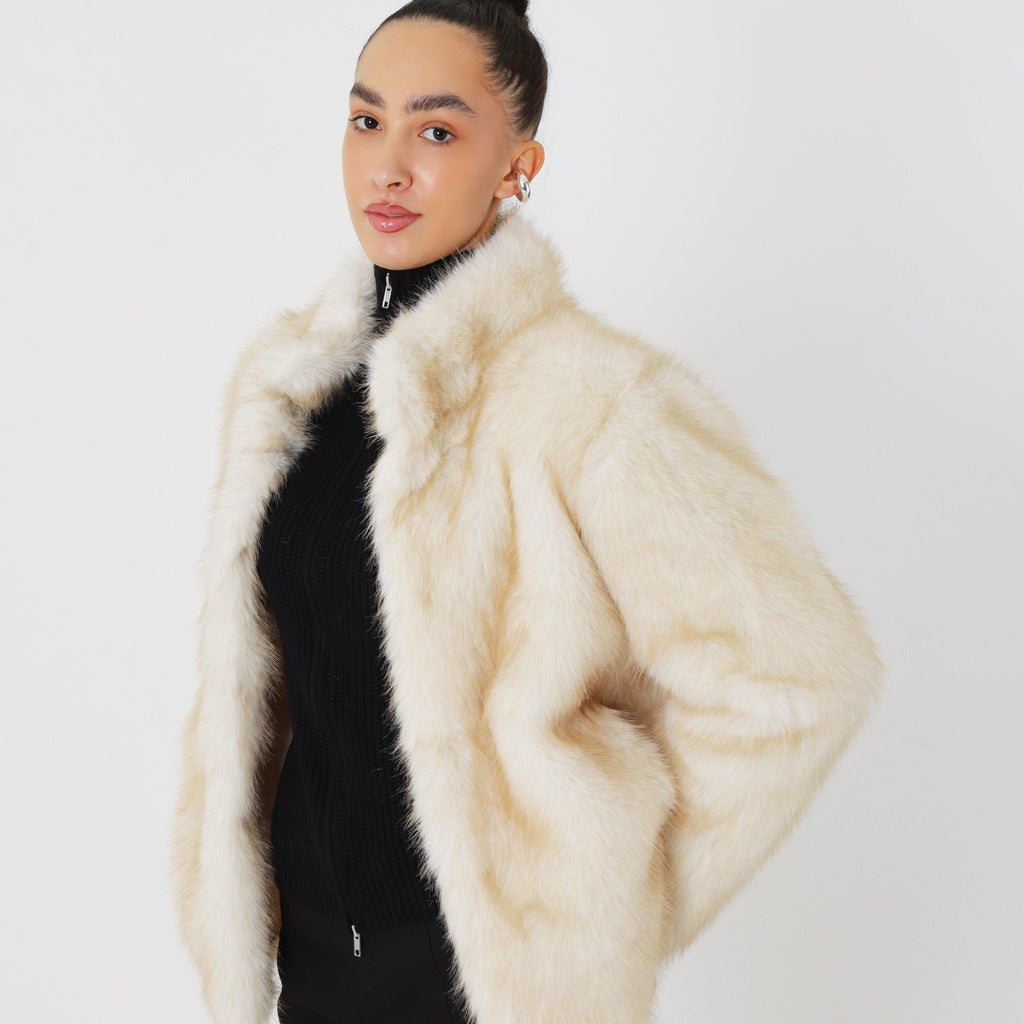Minimal Oversized Winter Coat featuring Functional Side Pockets City Outerwear by Lilla