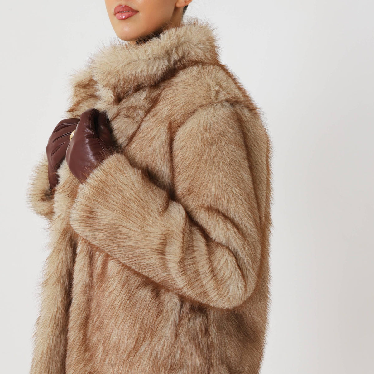 Minimal Oversized Winter Coat featuring Functional Side Pockets Everyday Outerwear by Lilla