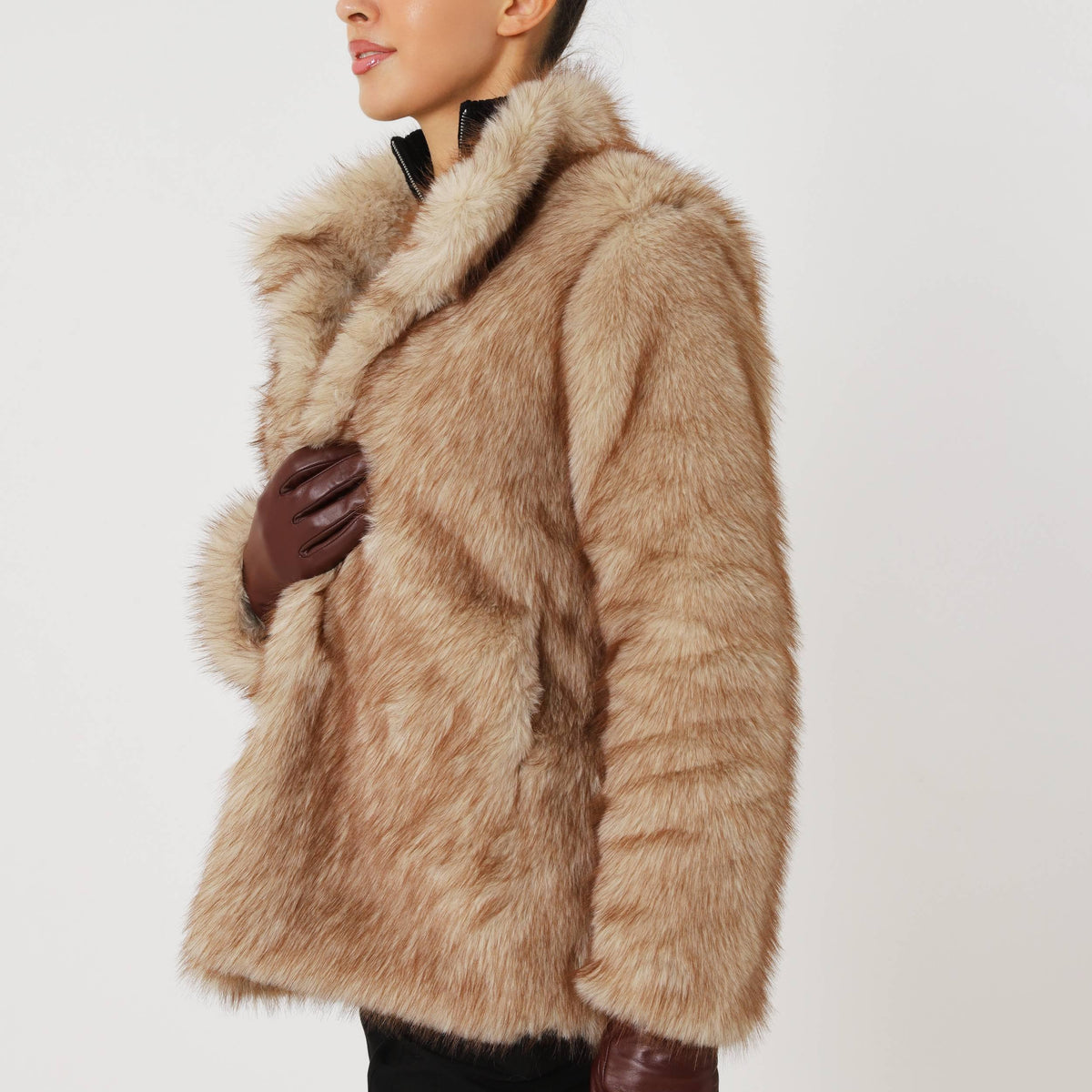 Minimal Oversized Winter Coat featuring Functional Side Pockets Everyday Outerwear by Lilla