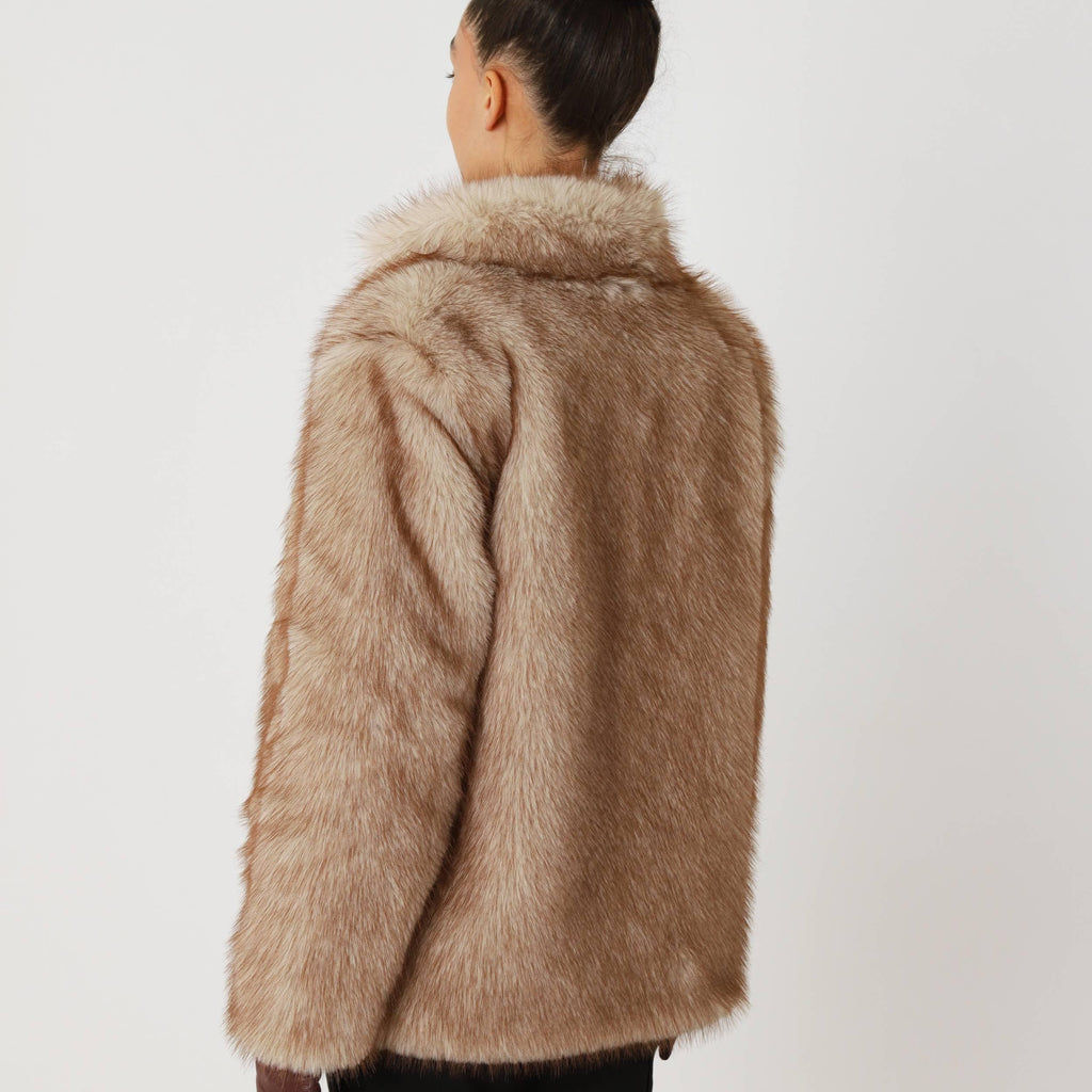 Minimal Oversized Winter Coat featuring Functional Side Pockets Everyday Outerwear by Lilla