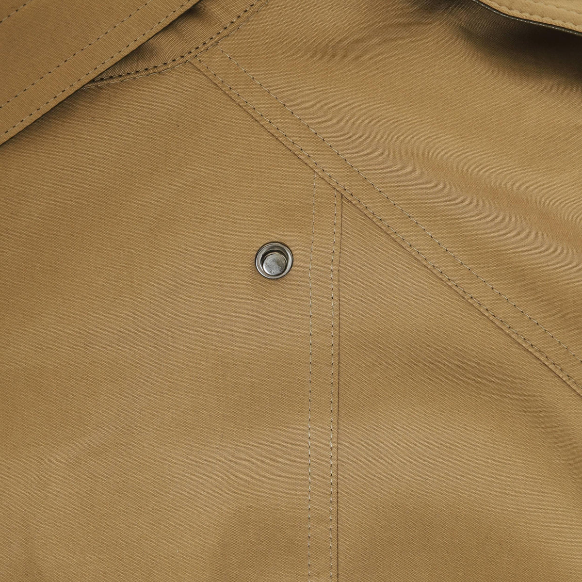 Classic Relaxed Trench Coat featuring an Eco Leather Belt Transitional Outerwear by Lilla