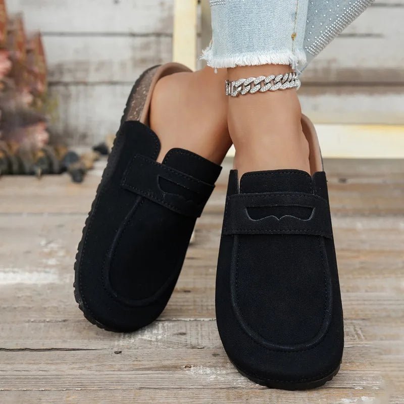 Boho Slip On Mules featuring Supportive Cork Footbeds Everyday Walking Clogs by Lilla
