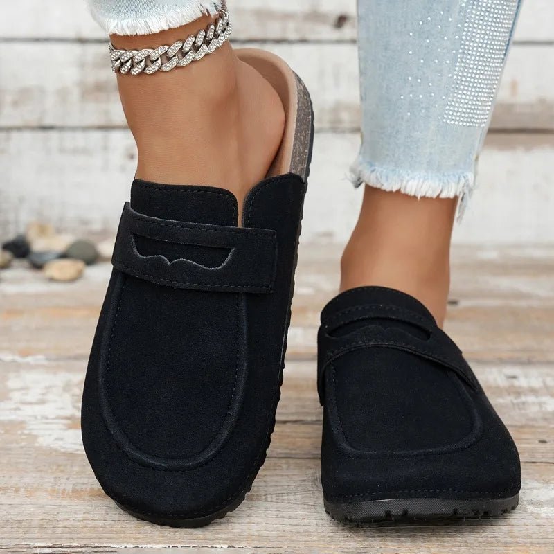 Boho Slip On Mules featuring Supportive Cork Footbeds Everyday Walking Clogs by Lilla