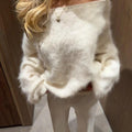 Casual Loose Knit Sweater featuring an Off Shoulder Neckline Autumn Pullover by Lilla