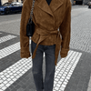 Classic Fitted Wrap Jacket