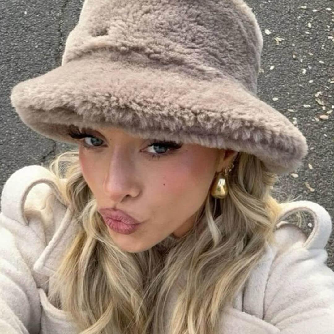 Retro Fisherman Bucket Hat featuring Soft Insulating Texture Cold Weather Headwear by Lilla