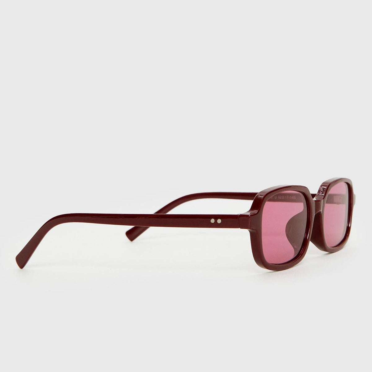Retro Narrow Rectangle Sunglasses featuring Tinted Lenses Summer Eyewear by Lilla