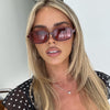 Retro Narrow Rectangle Sunglasses