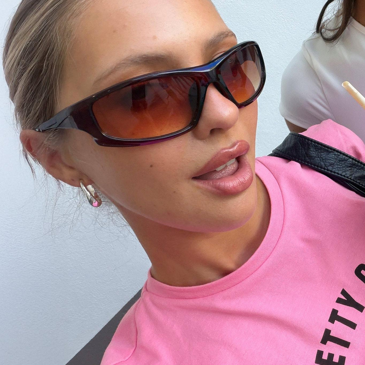 Sporty Wide Frame Sunglasses featuring UV400 Protection Outdoor Eyewear by Lilla