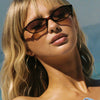 Tortoiseshell Oval Sunglasses